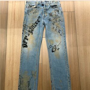 Off white jeans